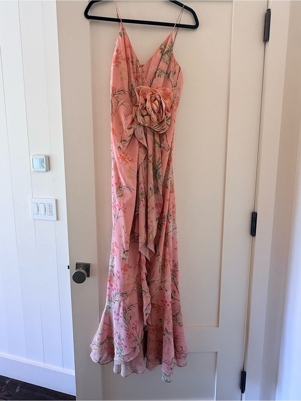 Mestiza New York Love Letter Ruffle gown size small